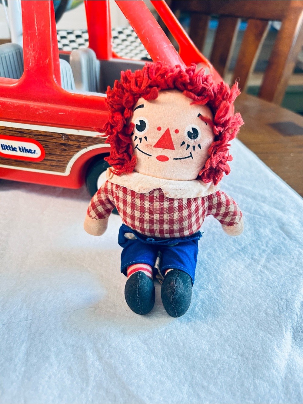 Vintage raggedy Andy doll